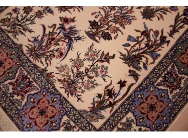 Perser Teppich "Isfahan" mit Seide 164x110 cm