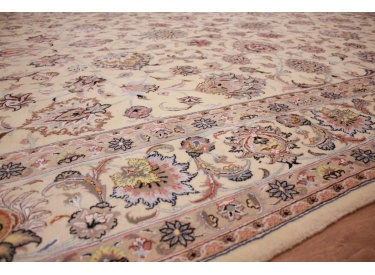 Perserteppich "Maschhad" mit Seide 350x250 cm Beige