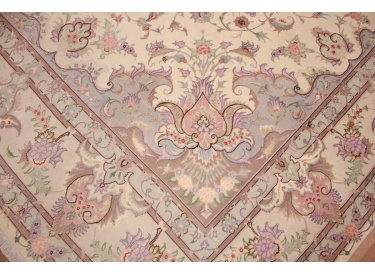 Persian carpet "Mashad" virgin wool & silk 354x250 cm