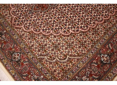 Perserteppich "Taabriz" Mahi with silk 143x102 cm Beige