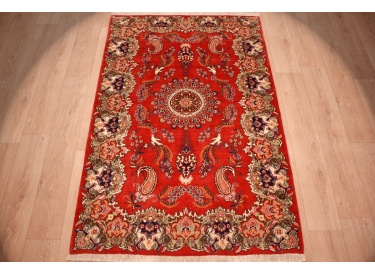 Persian carpet "Kashaan" 200x131 cm Red