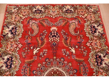 Persian carpet "Kashaan" 200x131 cm Red