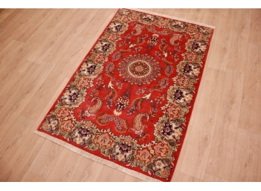 Persian carpet "Kashaan" 200x131 cm Red