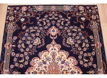 Persian carpet  Esfahan with silk 157x111 cm Masterpiece