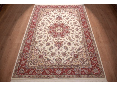 Persian carpet "Mashad" with Silk 300x200 cm