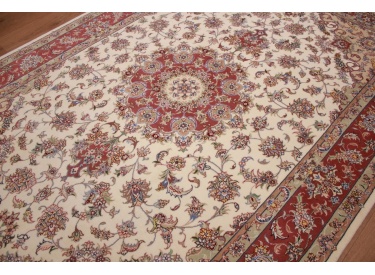 Persian carpet "Mashad" with Silk 300x200 cm