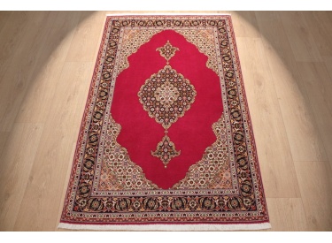 Persian carpet "Taabriz" with Silk160x100 cm Pink