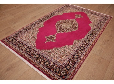 Persian carpet "Taabriz" with Silk160x100 cm Pink