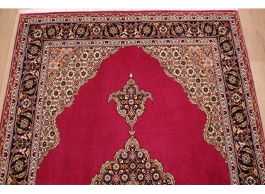 Persian carpet "Taabriz" with Silk160x100 cm Pink