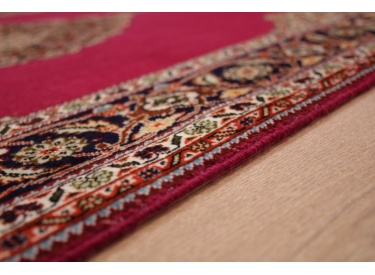 Persian carpet "Taabriz" with Silk160x100 cm Pink