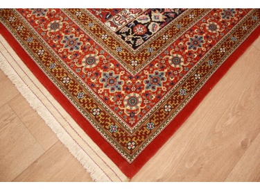 Persian carpet Ghom virgin wool 197x130 cm