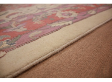 Persian carpet Tabriz with Silk 229x149 cm Beige