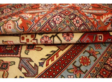 Persian carpet "Ghom" virgin wool 208x141 cm