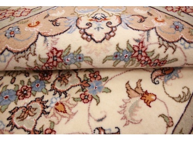 Persian carpet Tabriz with Silk 160x100 cm Beige