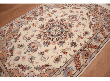 Persian carpet Tabriz with Silk 160x100 cm Beige