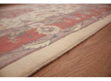 Persian carpet Tabriz with Silk 230x149 cm Beige