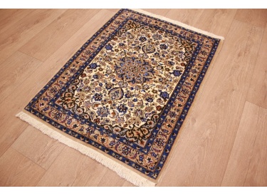 Persian carpet Isfahan on Silk 91x68 cm very fine
