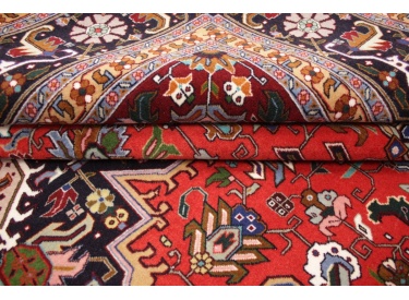 Perserteppich Täbriz  mit Seide 312x204 cm Rot