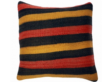 Oriental Kilim Pillow cushion natural colors & wool ca. 40x40 cm