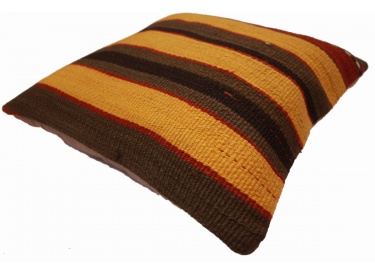 Oriental Kilim Pillow cushion natural colors & wool ca. 40x40 cm