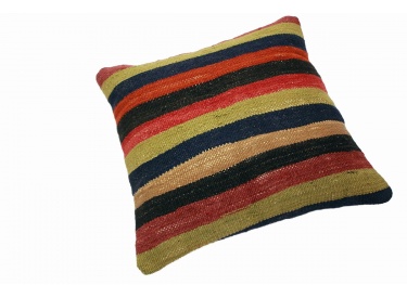 Oriental Kilim Pillow cushion natural colors & wool ca. 40x40 cm