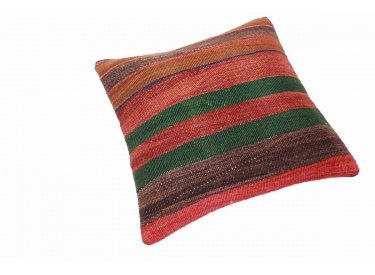 Oriental Kilim Pillow cushion natural colors & wool ca. 40x40 cm