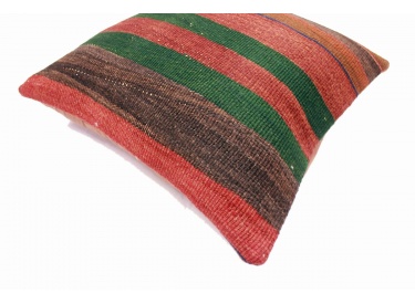 Oriental Kilim Pillow cushion natural colors & wool ca. 40x40 cm