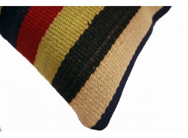 Oriental Kilim Pillow cushion natural colors & wool ca. 40x40 cm