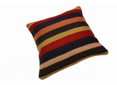 Oriental Kilim Pillow cushion natural colors & wool ca. 40x40 cm