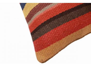 Oriental Kilim Pillow cushion natural colors & wool ca. 40x40 cm