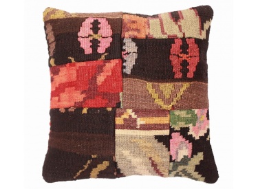 Oriental Kilim Pillow cushion natural colors & wool ca. 40x40 cm