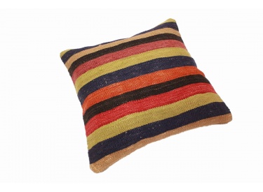 Oriental Kilim Pillow cushion natural colors & wool ca. 40x40 cm