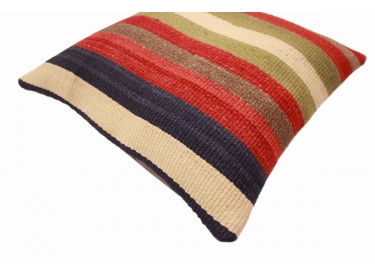 Oriental Kilim Pillow cushion natural colors & wool ca. 40x40 cm