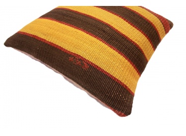 Oriental Kilim Pillow cushion natural colors & wool ca. 40x40 cm