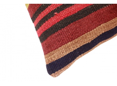 Oriental Kilim Pillow cushion natural colors & wool ca. 40x40 cm