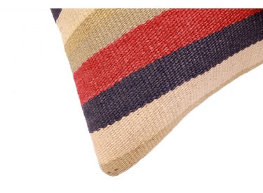 Oriental Kilim Pillow cushion natural colors & wool ca. 40x40 cm