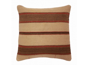 Oriental Kilim Pillow cushion natural colors & wool ca. 40x40 cm