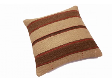 Oriental Kilim Pillow cushion natural colors & wool ca. 40x40 cm