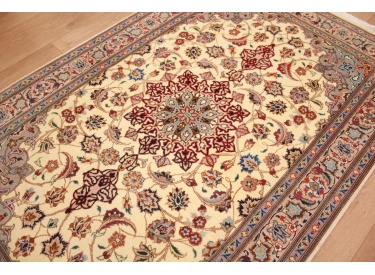 Perserteppich Tabriz Orientteppich mit Seide Beige 156x101 cm