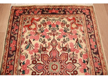 Persian carpet Djozan pure wool  90x74 cm Beige