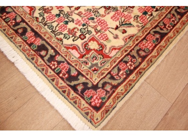 Persian carpet Djozan pure wool  90x74 cm Beige