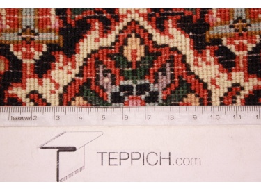 Persian carpet Bidjar oriental rug 224x142 cm Red