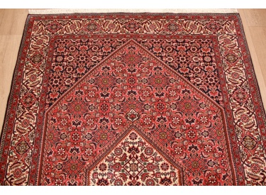 Perserteppich Bidjar Orient Teppich 206x139 cm Rot