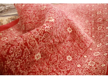 Persian carpet Bidjar wool carpet 147x68 cm Red