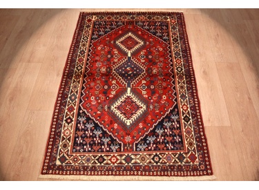 Persian carpet Yalameh nomadic 153x100 cm Red