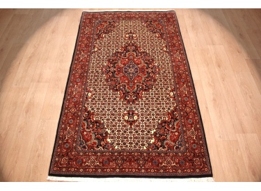 Persian carpet Bijar with Silk 227x130 cm oriental rug