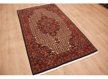 Persian carpet Bijar with Silk 227x130 cm oriental rug