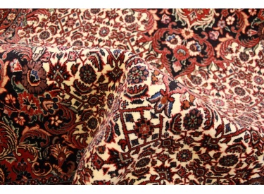 Persian carpet Bijar with Silk 227x130 cm oriental rug