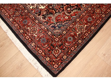 Persian carpet Bijar with Silk 227x130 cm oriental rug