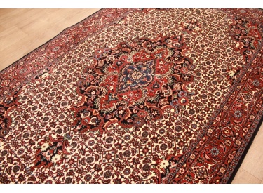 Perserteppich Bidjar Orient Teppich mit Seide 227x130 cm